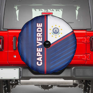 Cape Verde Football Spare Tire Cover Unique Style - African Pride
