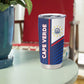 Custom Cape Verde Football Tumbler Cup Unique Style - African Pride