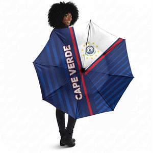 Cape Verde Football Umbrella Unique Style