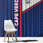 Cape Verde Football Window Curtain Unique Style - African Pride