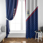 Cape Verde Football Window Curtain Unique Style - African Pride