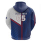 Custom Cape Verde Football Zip Hoodie Unique Style - African Pride