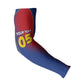 Custom Cape Verde Football Arm Sleeves Blue Sharks Make History