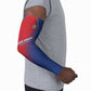Custom Cape Verde Football Arm Sleeves Blue Sharks Make History