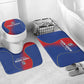 Cape Verde Football Bathroom Set Blue Sharks Make History
