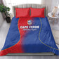 Cape Verde Football Bedding Set Blue Sharks Make History - African Pride