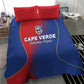 Cape Verde Football Bedding Set Blue Sharks Make History - African Pride