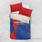 Cape Verde Football Bedding Set Blue Sharks Make History - African Pride