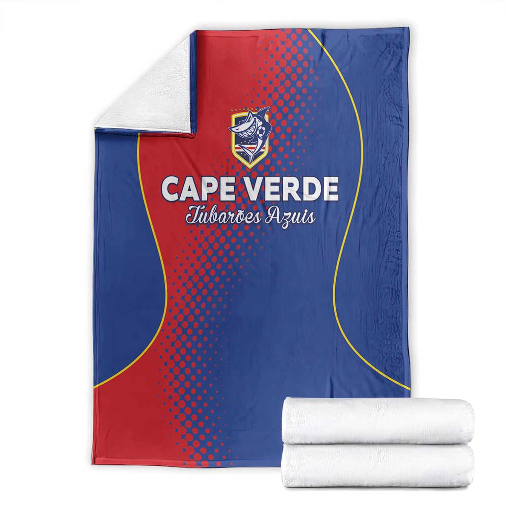 Cape Verde Football Blanket Blue Sharks Make History - African Pride