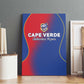 Cape Verde Football Canvas Wall Art Blue Sharks Make History - African Pride