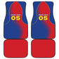 Custom Cape Verde Football Car Mats Blue Sharks Make History - African Pride