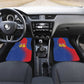 Custom Cape Verde Football Car Mats Blue Sharks Make History - African Pride
