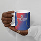 Custom Cape Verde Football Ceramic Mug Blue Sharks Make History