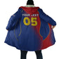 Custom Cape Verde Football Cloak Blue Sharks Make History