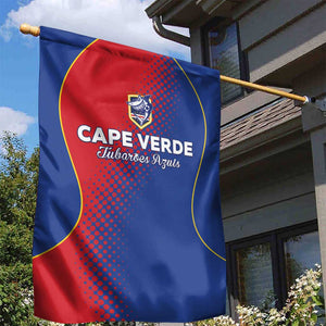 Cape Verde Football Garden Flag Blue Sharks Make History - African Pride