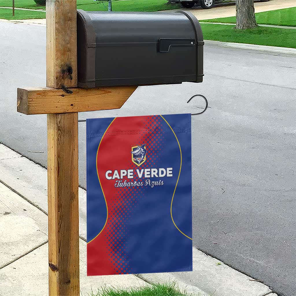 Cape Verde Football Garden Flag Blue Sharks Make History - African Pride