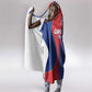 Cape Verde Football Hooded Blanket Blue Sharks Make History - African Pride