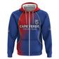 Custom Cape Verde Football Hoodie Blue Sharks Make History - African Pride