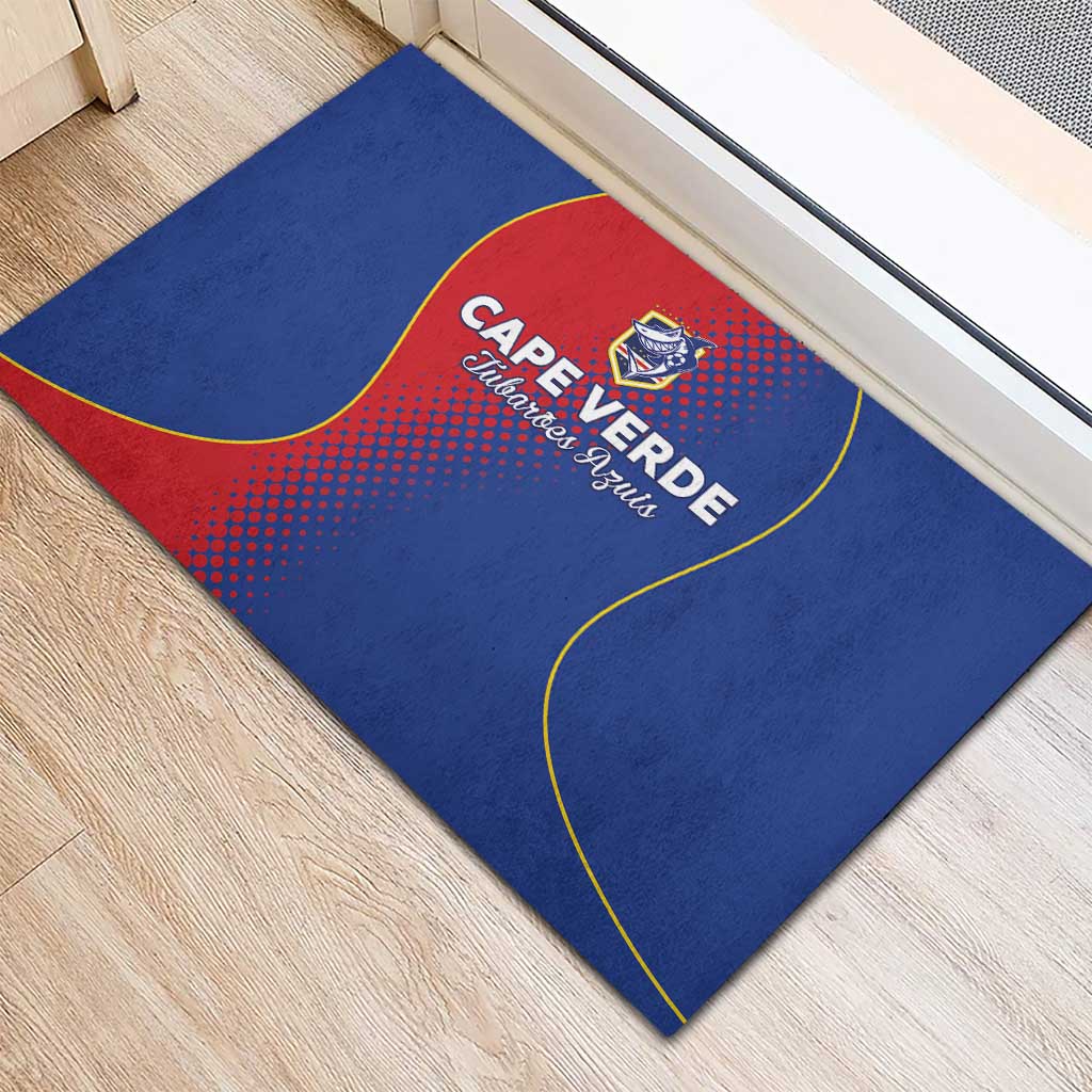 Cape Verde Football Rubber Doormat Blue Sharks Make History - African Pride