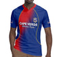 Custom Cape Verde Football Rugby Jersey Blue Sharks Make History - African Pride