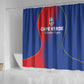 Cape Verde Football Shower Curtain Blue Sharks Make History - African Pride