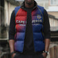 Custom Cape Verde Football Sleeveless Puffer Jacket Blue Sharks Make History