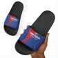 Cape Verde Football Slide Sandals Blue Sharks Make History