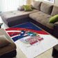 Liberia 1847 Area Rug Happy Independence Day