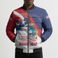 Liberia 1847 Bomber Puffer Jacket Happy Independence Day