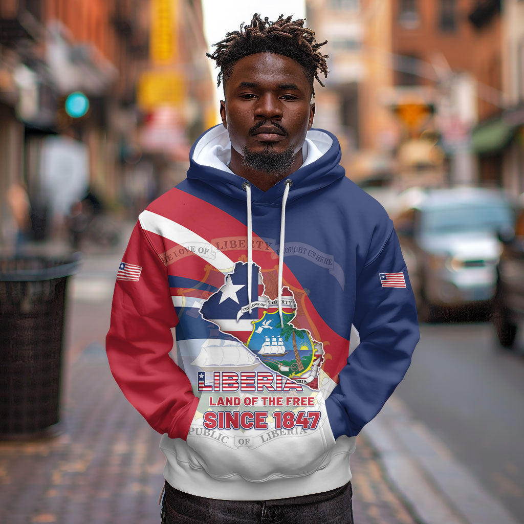Liberia 1847 Hoodie Happy Independence Day