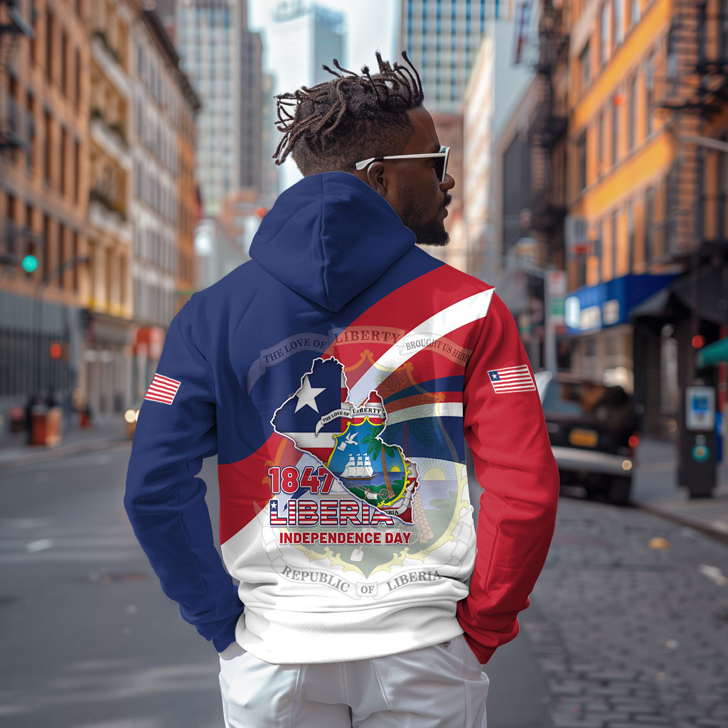 Liberia 1847 Hoodie Happy Independence Day