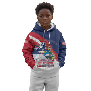Liberia 1847 Kid Hoodie Happy Independence Day