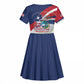 Liberia 1847 Kid Short Sleeve Dress Happy Independence Day