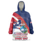 Liberia 1847 Wearable Blanket Hoodie Happy Independence Day