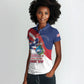 Liberia 1847 Women Polo Shirt Happy Independence Day