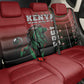Kenya Jamhuri Day Back Car Seat Cover One Nation One Flag One People