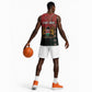 Personalised Kenya Jamhuri Day Basketball Jersey One Nation One Flag One People - African Pride