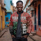Personalised Kenya Jamhuri Day Bomber Jacket One Nation One Flag One People