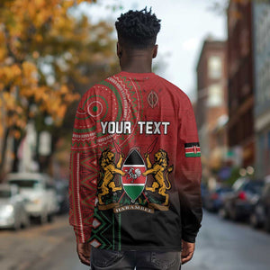 Personalised Kenya Jamhuri Day Long Sleeve Shirt One Nation One Flag One People