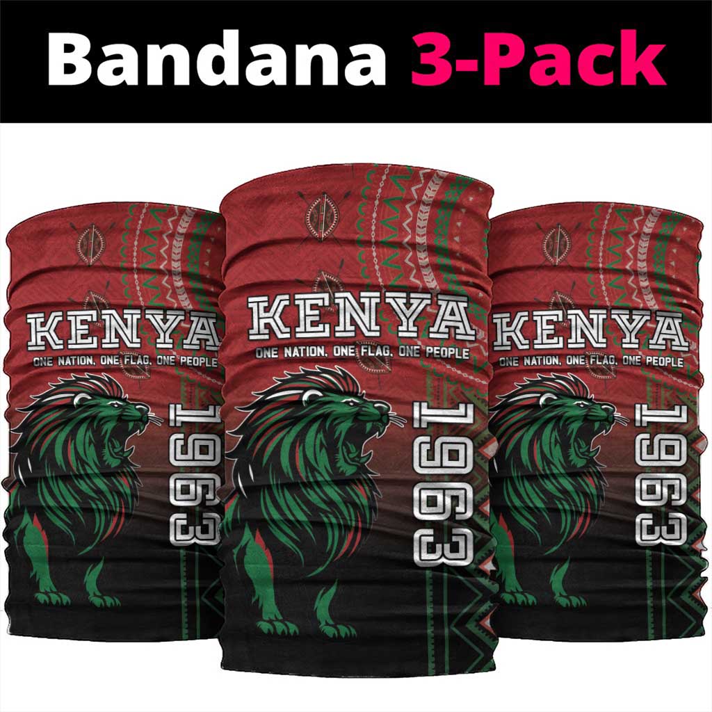 Kenya Jamhuri Day Neck Gaiter One Nation One Flag One People LT05