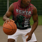 Personalised Kenya Jamhuri Day Sleeveless Hoodie One Nation One Flag One People - African Pride