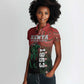 Personalised Kenya Jamhuri Day Women Polo Shirt One Nation One Flag One People