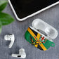 Jamaica Independence Day AirPods Case Coat Of Arms With Doctor Bird Tropical Vibes