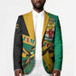 Jamaica Independence Day Blazer Coat Of Arms With Doctor Bird Tropical Vibes