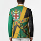 Jamaica Independence Day Blazer Coat Of Arms With Doctor Bird Tropical Vibes