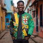 Jamaica Independence Day Bomber Jacket Coat Of Arms With Doctor Bird Tropical Vibes