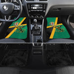 Jamaica Independence Day Car Mats Coat Of Arms With Doctor Bird Tropical Vibes