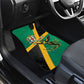 Jamaica Independence Day Car Mats Coat Of Arms With Doctor Bird Tropical Vibes