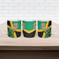 Jamaica Independence Day Ceramic Mug Coat Of Arms With Doctor Bird Tropical Vibes