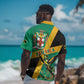Jamaica Independence Day Hawaiian Shirt Coat Of Arms With Doctor Bird Tropical Vibes